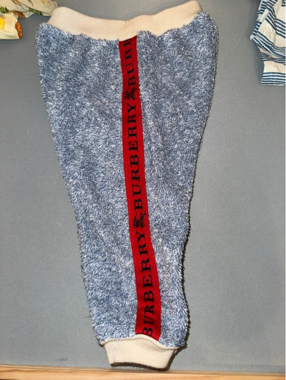Burberry Children Boys 2 Year Speckled Terry joggers terry cloth